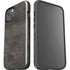 Dark Iron Grey Concrete iPhone 15 Impact Case